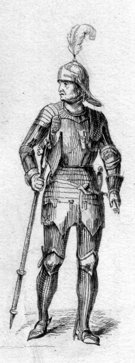 Man-at-arms, c. 1485 – Military History Monthly