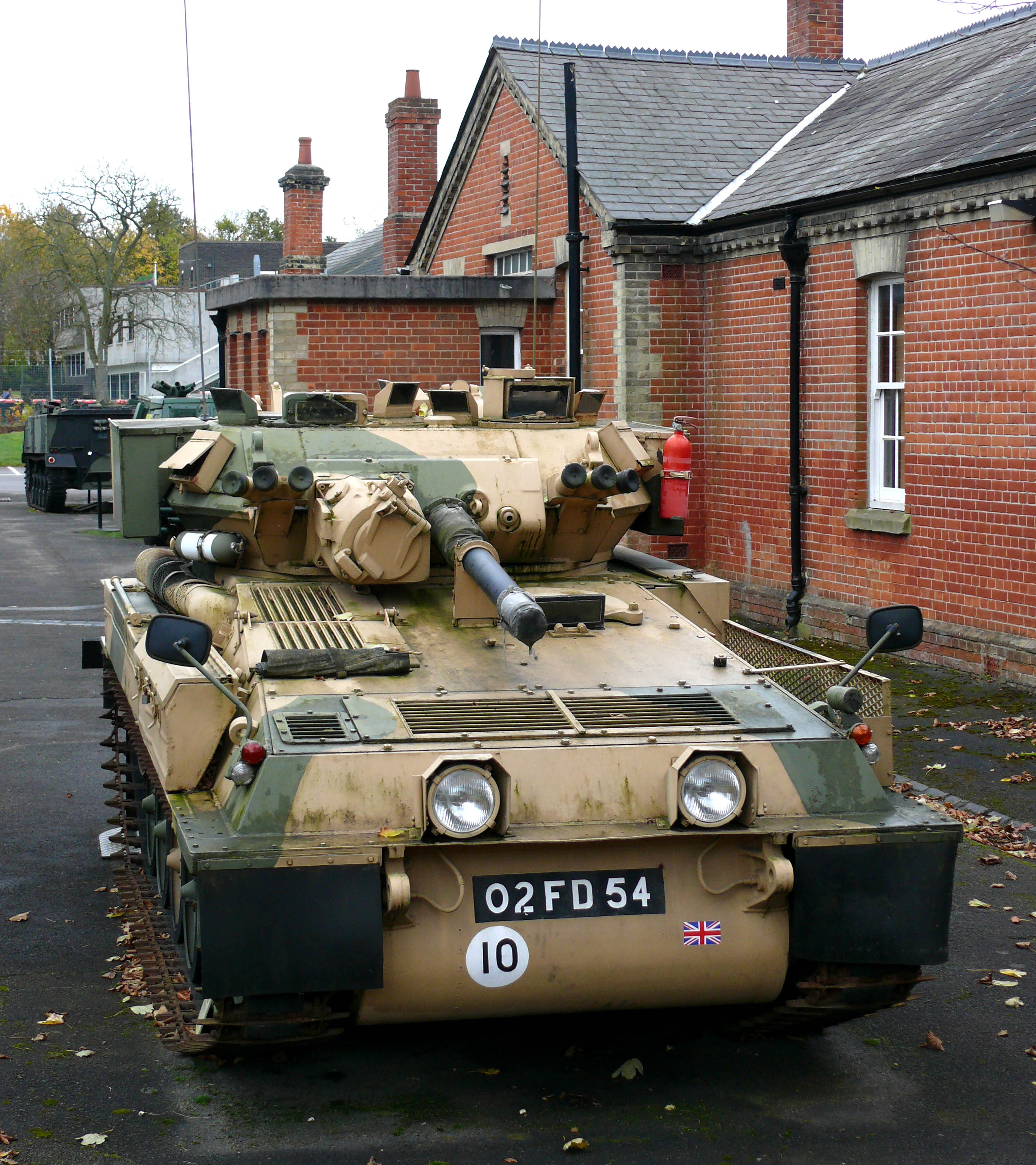 7 Alvis Scorpion  tracked reconnaissance vehicle  c1972 