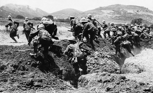 BEHIND THE IMAGE: Charge of the Royal Naval Division, 1915 | Military ...